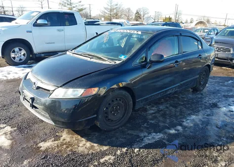 2006 Honda Civic Lx from USA, damaged, VIN 1HGFA16556L124760